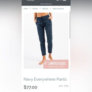 Zyia Everywhere Pants